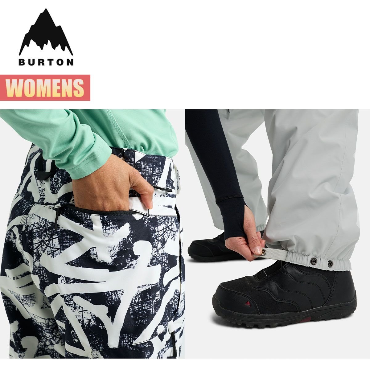 バートン スノーボードウェア レディース パンツ 25-26 Burton