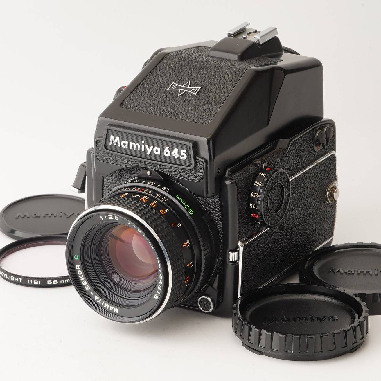 マミヤ Mamiya M645 1000S / MAMIYA-SEKOR C 80mm F2.8 中判カメラ