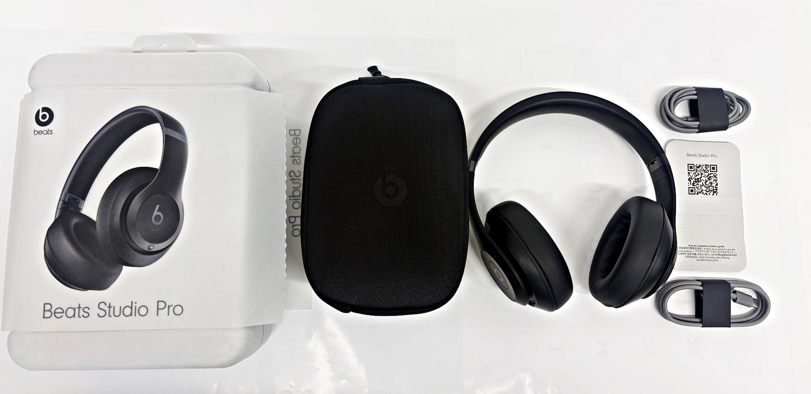 Beats by Dr.Dre Beats Studio Pro ブラック MQTP3PA/A ワイヤレスヘッドホン Bluetooth ノイズキャンセリング ビーツ R2606-122