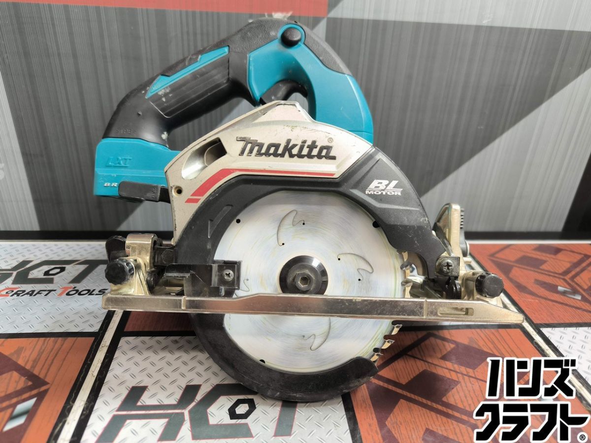 ▲【中古】マキタ 125mm充電式マルノコ 18V ブルー HS474D 本体のみ 丸鋸 丸のこ makita【ハンズクラフト飯塚店】【中古】