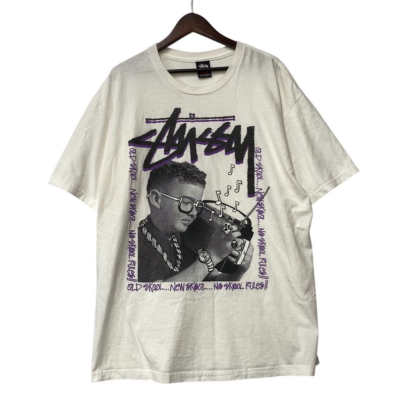 【中古品】 OLD STUSSY オールド ステューシー OLD SKOOL オールド スクール SS TEE ショートスリーブ ティー トップス 半袖 【142-260619-cs-05-izu】