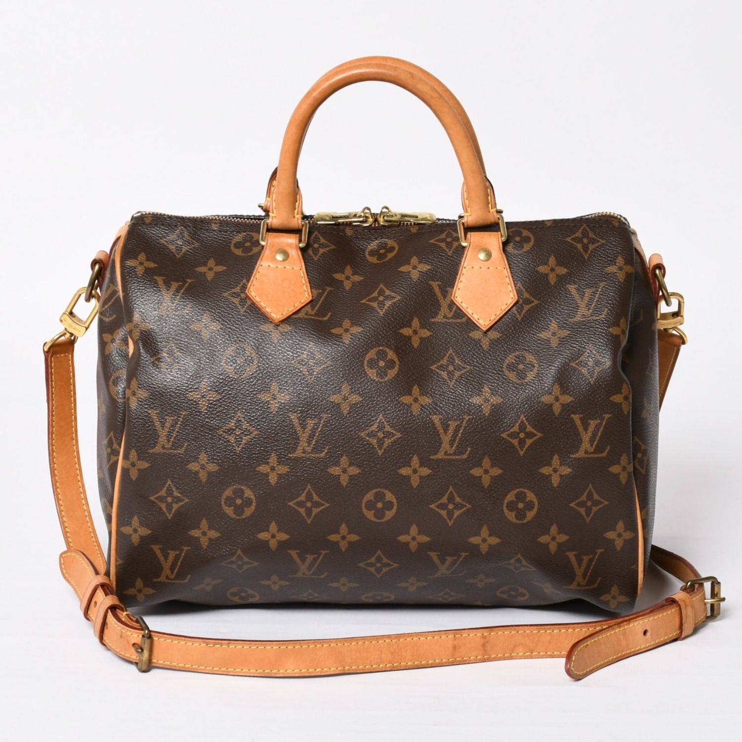 LOUIS VUITTON ルイヴィトン ハンドバッグ 2way M41112 スピーディバンドリエール30 モノグラム 中古 4a003952