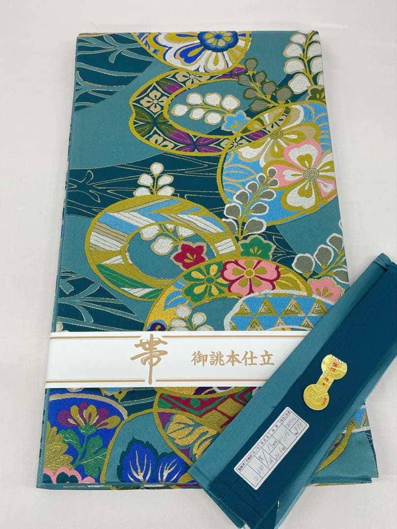 袋帯 正絹 振袖 新品未使用品 F1565