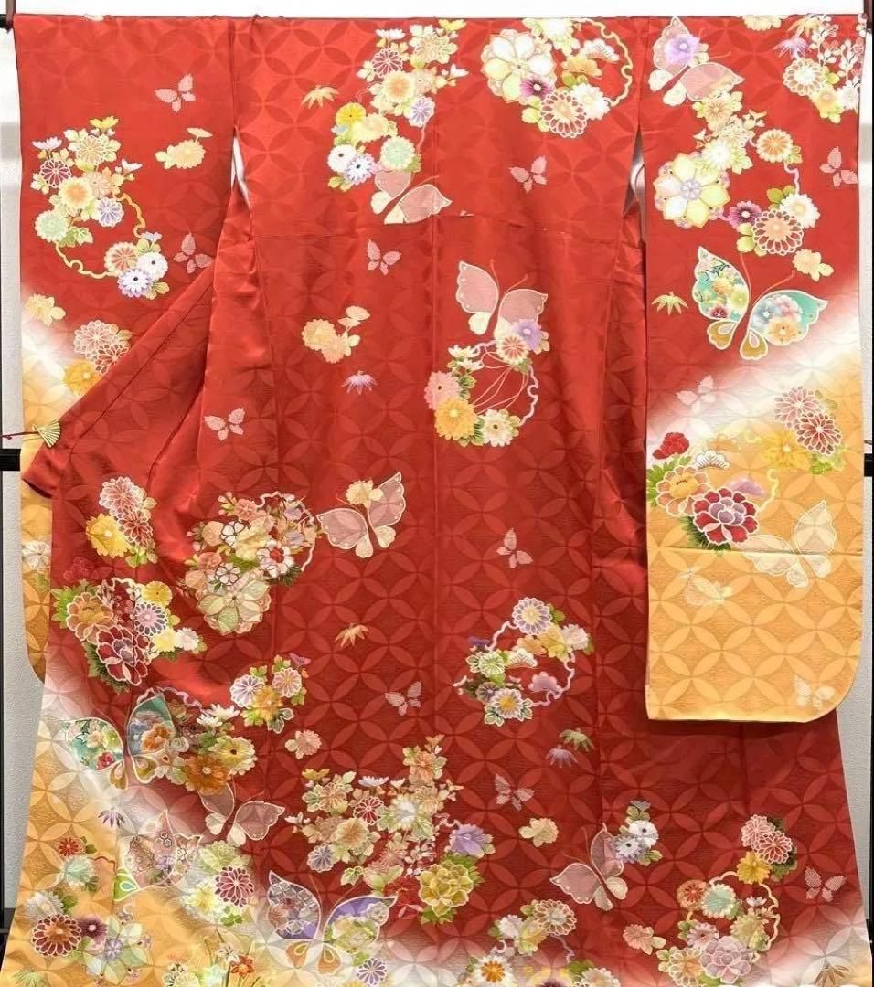 振袖 刺繍 蝶 紋意匠 MO3747