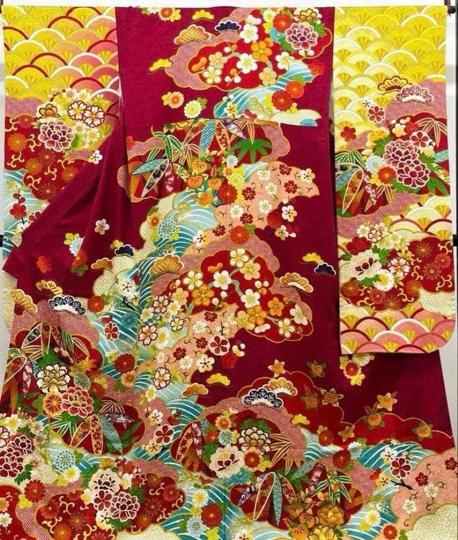 振袖 刺繍 金駒 紋意匠 MO3735