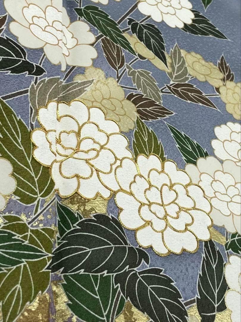 振袖 金駒 金彩 紋意匠 桜 四季の花々 MO3730