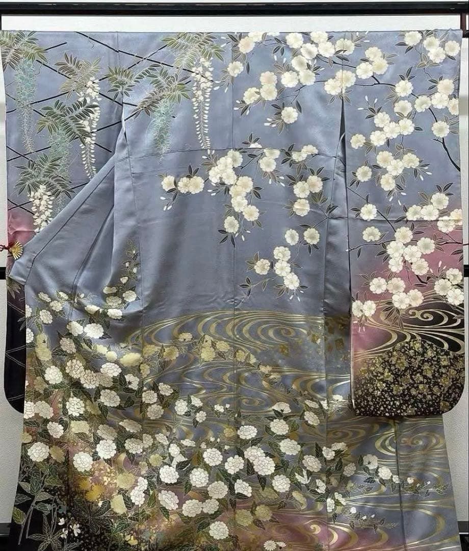 振袖 金駒 金彩 紋意匠 桜 四季の花々 MO3730