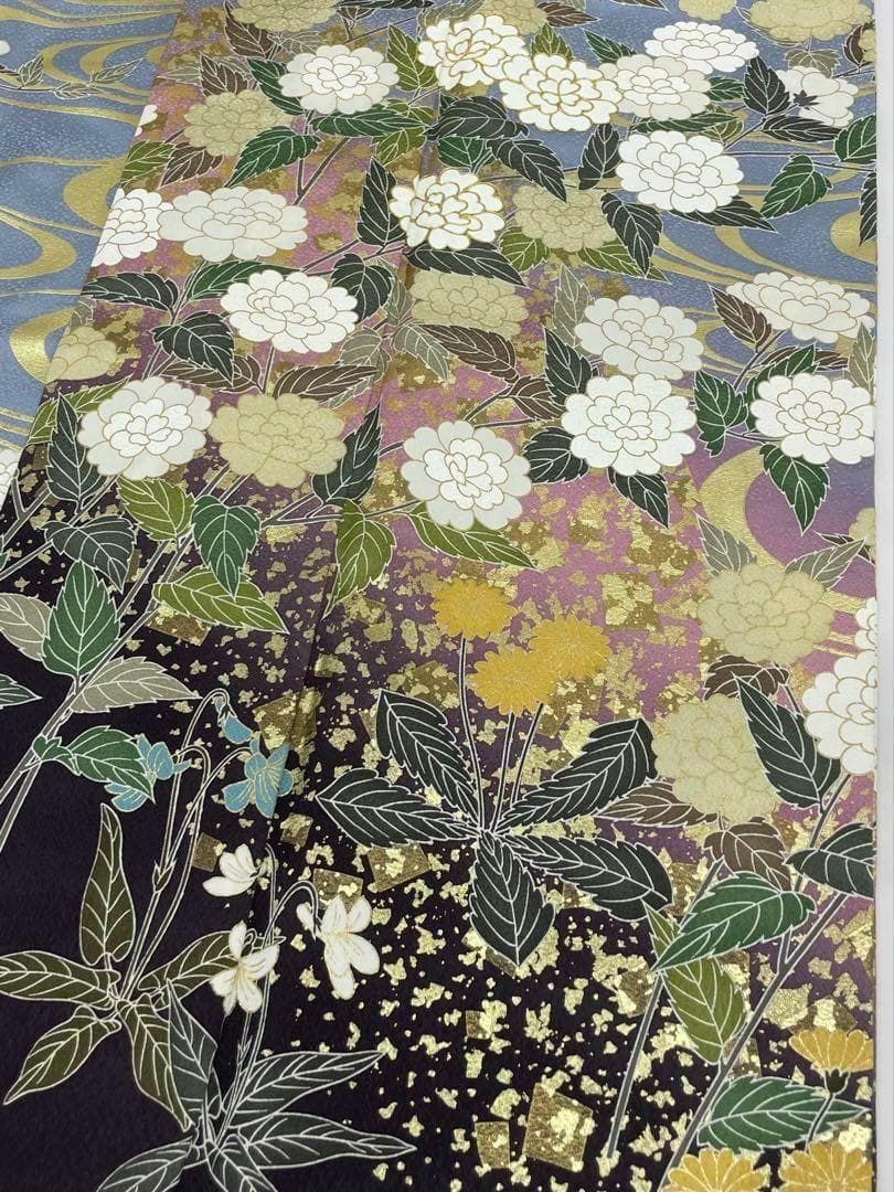 振袖 金駒 金彩 紋意匠 桜 四季の花々 MO3730