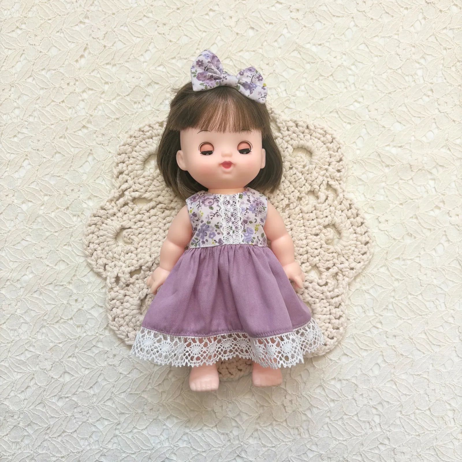m414 メルちゃん・ソランちゃん等 ハンドメイド 服 - メルカリ