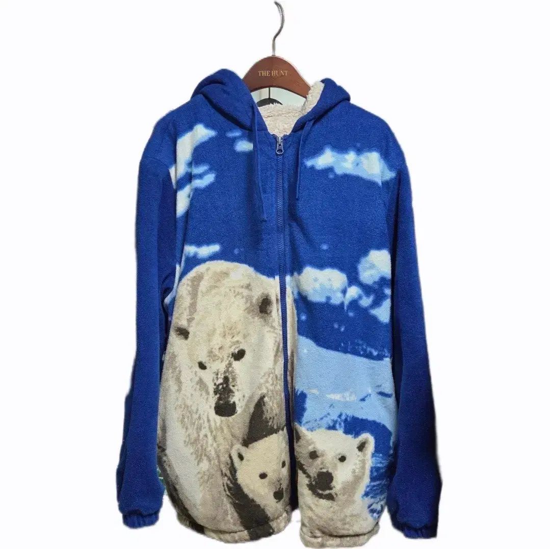 1990年代 Polar Bears フーデッドフリース M