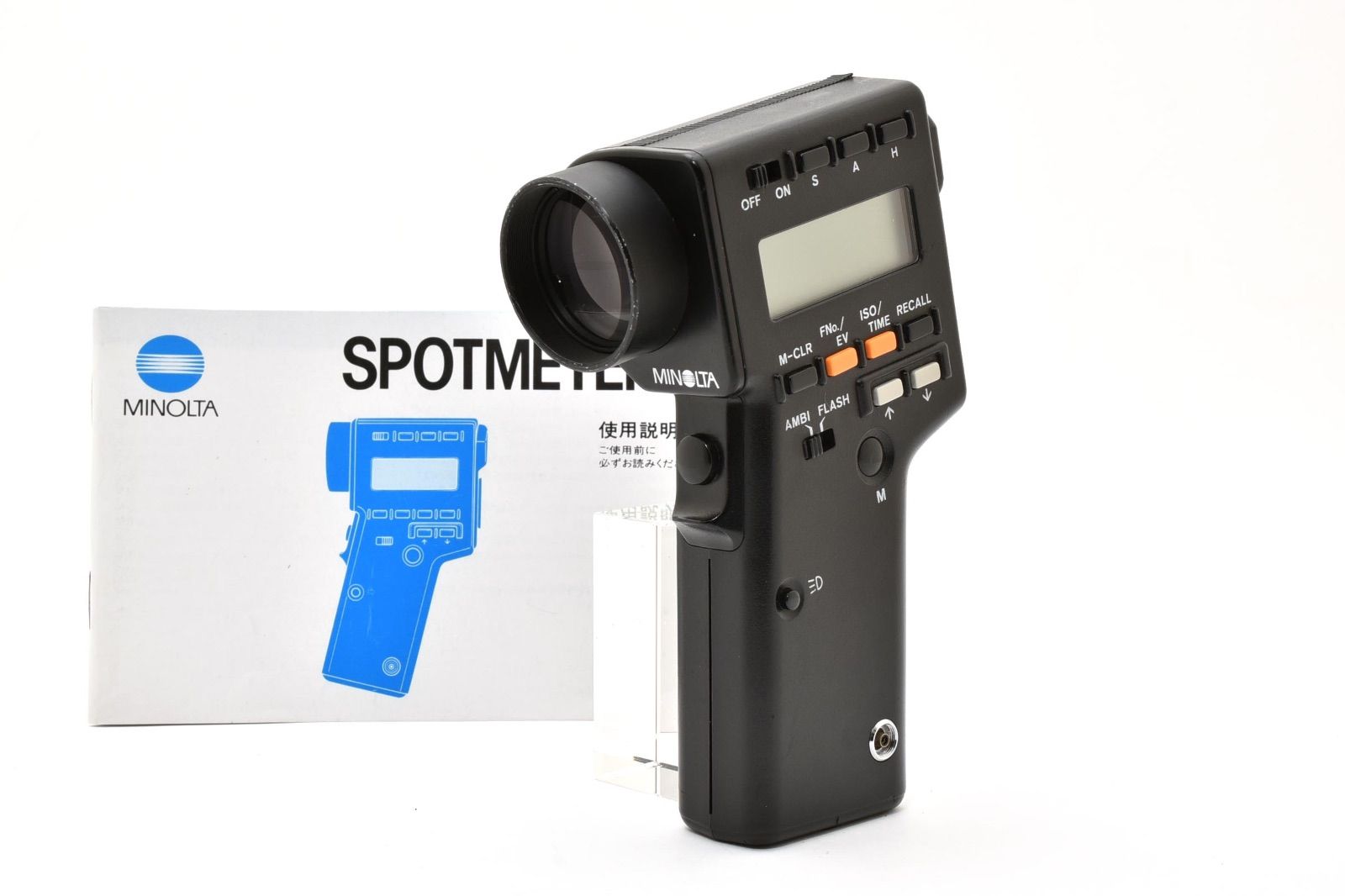 ★良品★ MINOLTA ミノルタ SPOTMETER F スポットメーター F 露出計 カメラアクセサリー 現状品 ＃4092
