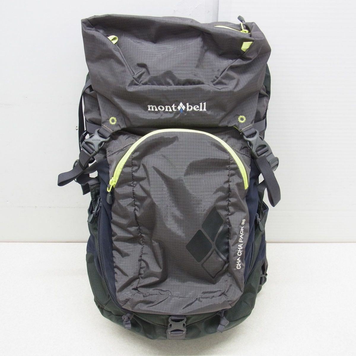 美品 mont-bell CHA CHA PACK 35 チャチャパック 35 バックパック 