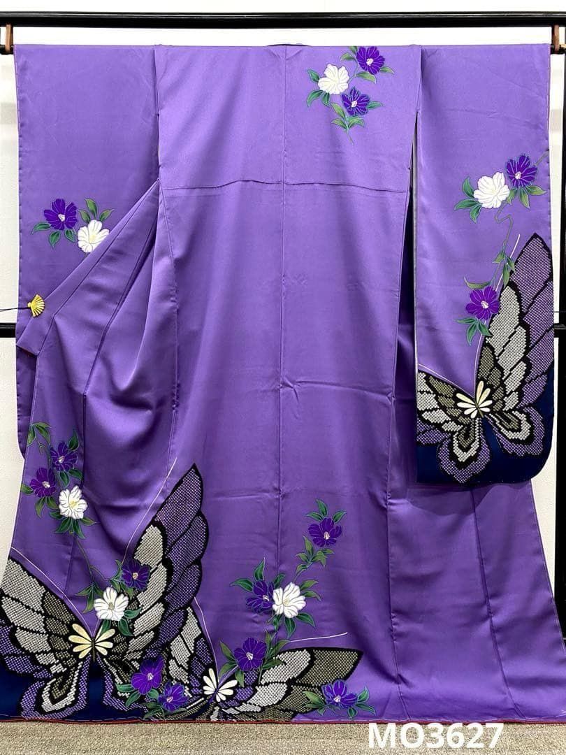 振袖 刺繍 グリッター箔 身丈172cm 撥水加工済 新品未使用品 MO3627