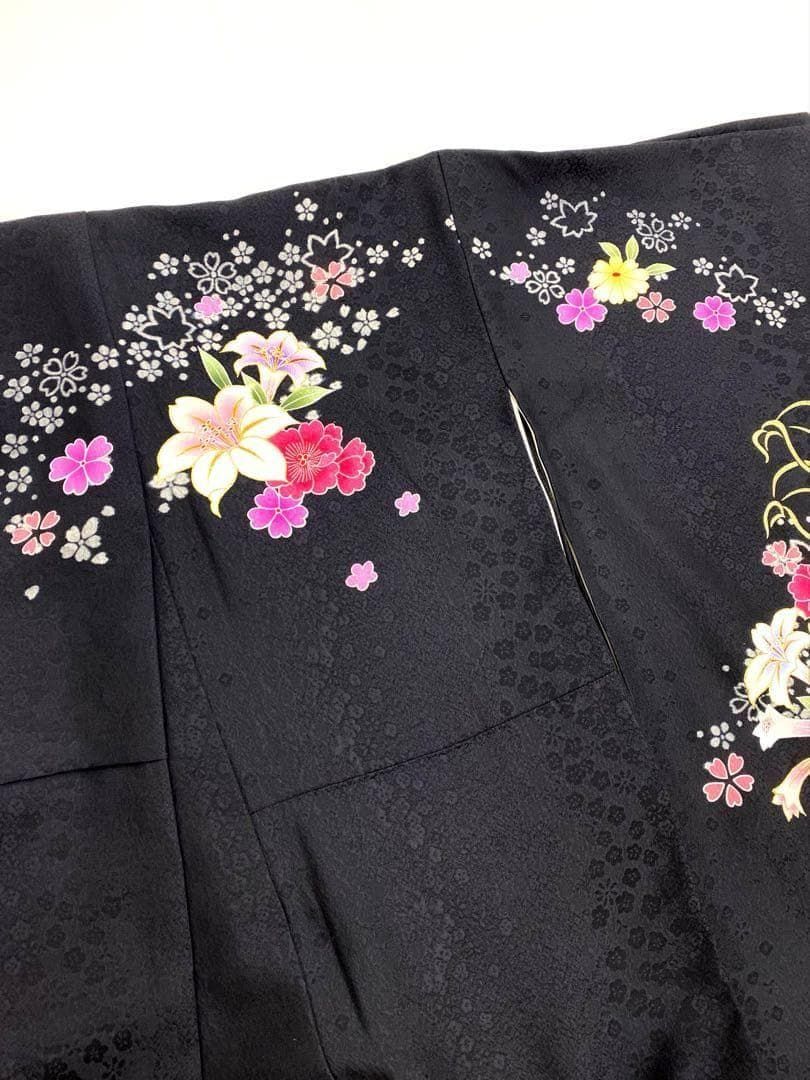 振袖 ラメ刺繍 金彩 紋意匠 身丈168cm 撥水加工済 MO3625 - メルカリ