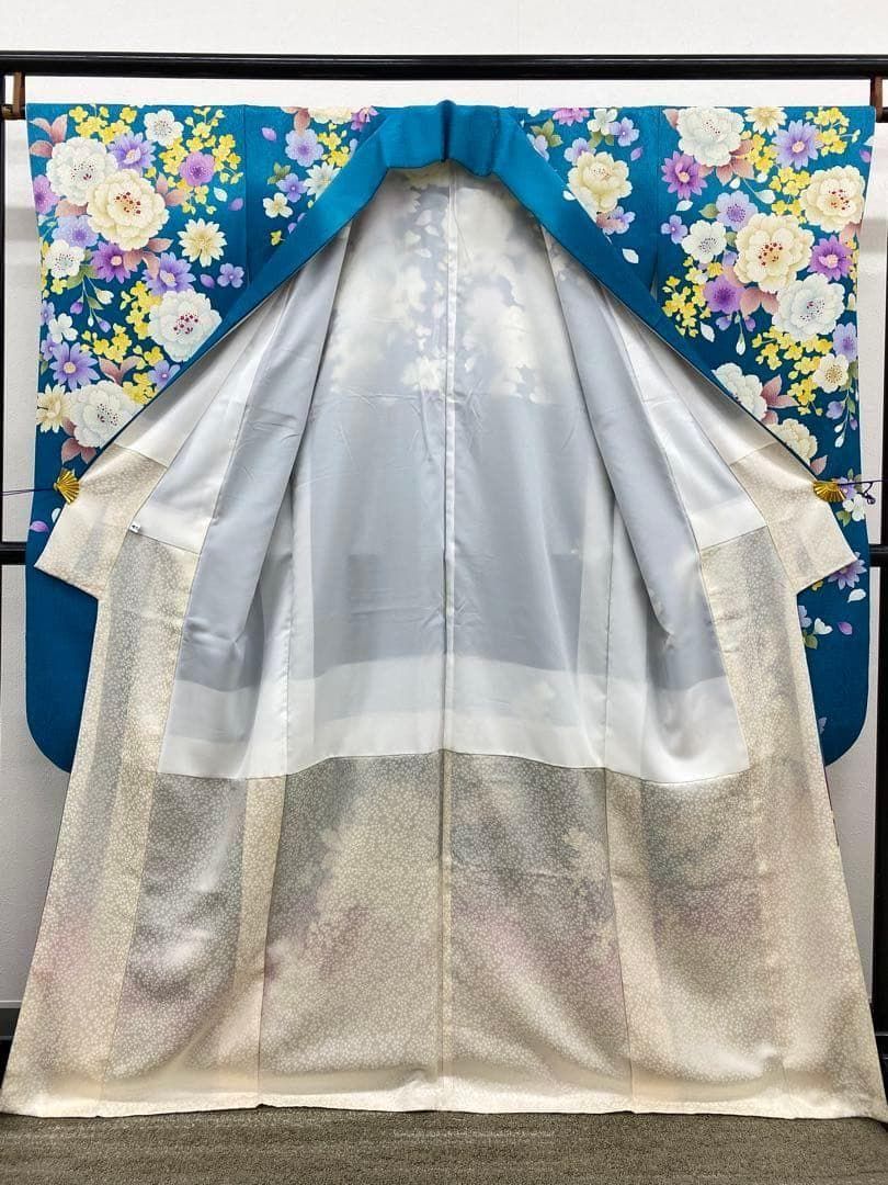 振袖 5点セット 刺繍 金彩 銀通し パールトーン加工済 MOset057 - メルカリ