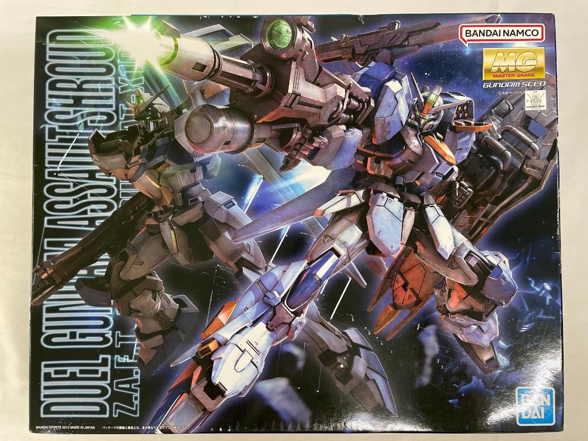 【未開封】1/100 MG GAT-X102 デュエルガンダム アサルトシュラウド 機動戦士ガンダムSEED