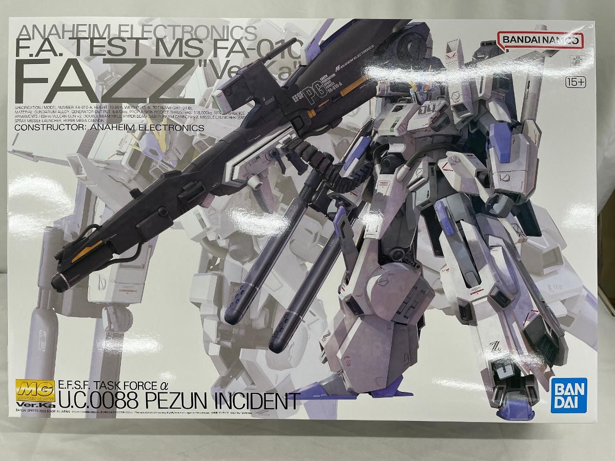 ♪【未開封】MG 機動戦士ガンダムセンチネル FAZZ Ver.Ka 1/100