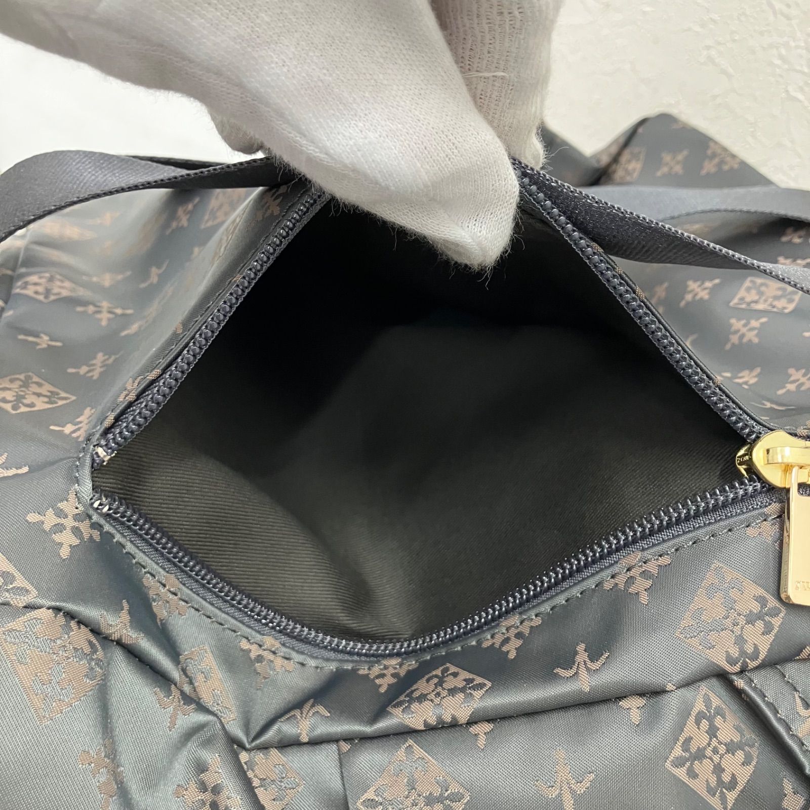 5290【良品】 russet ラシット リュック バックパック モノグラム 総柄