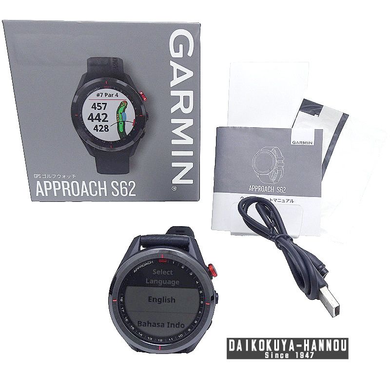 GARMIN クラブその他 Approach アプローチ S62 Black GPSゴルフナビ