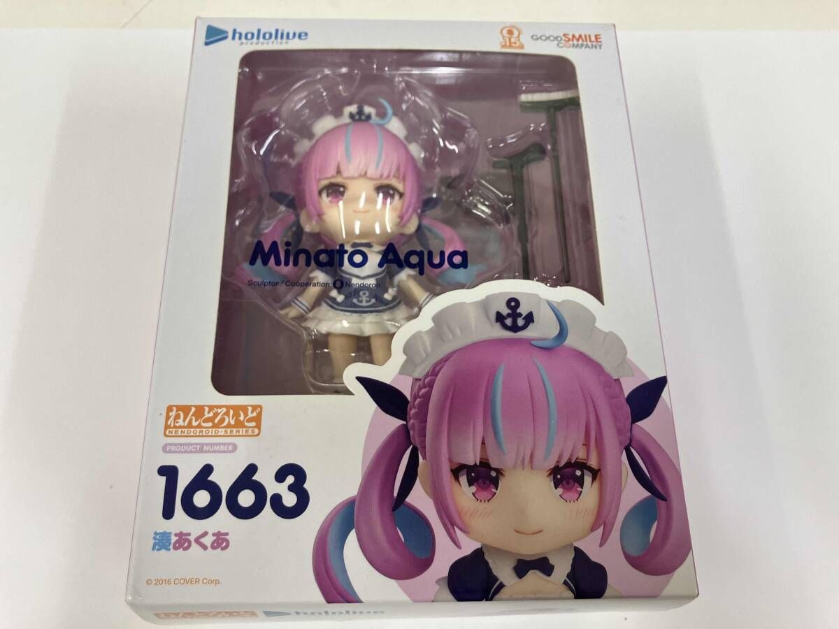 未開封品 ねんどろいど ホロライブ 湊あくあ 1663 ねんどろいど 1663 ホロライブ 湊あくあ ホロライブ/ねんどろいど