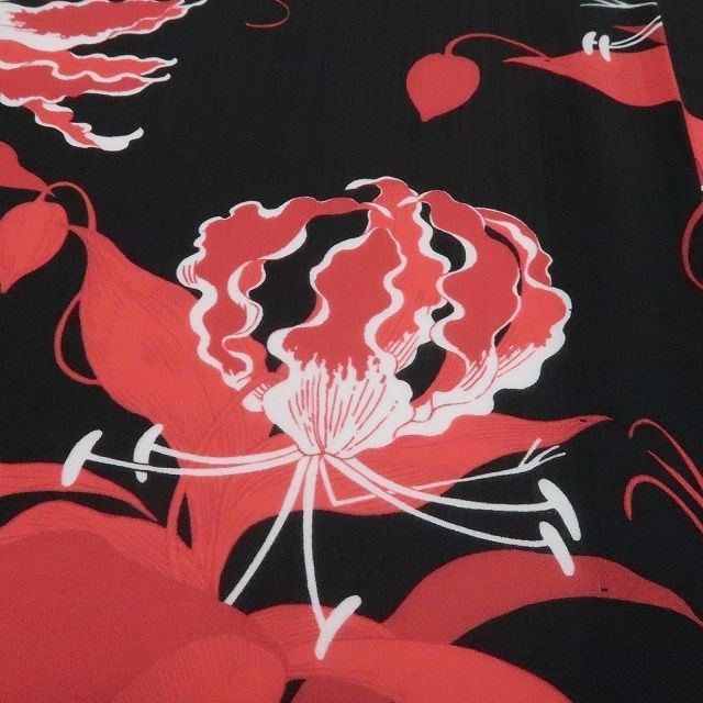 新品・浴衣】撫松庵 セオアルファ グロリオサ 洗える夏着物 仕付け糸付