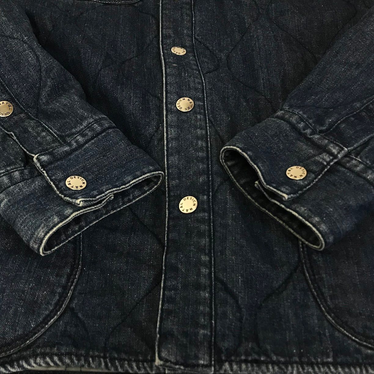 倉吉店】 中古 NATAL DESIGN | ネイタルデザイン デニム キルティング