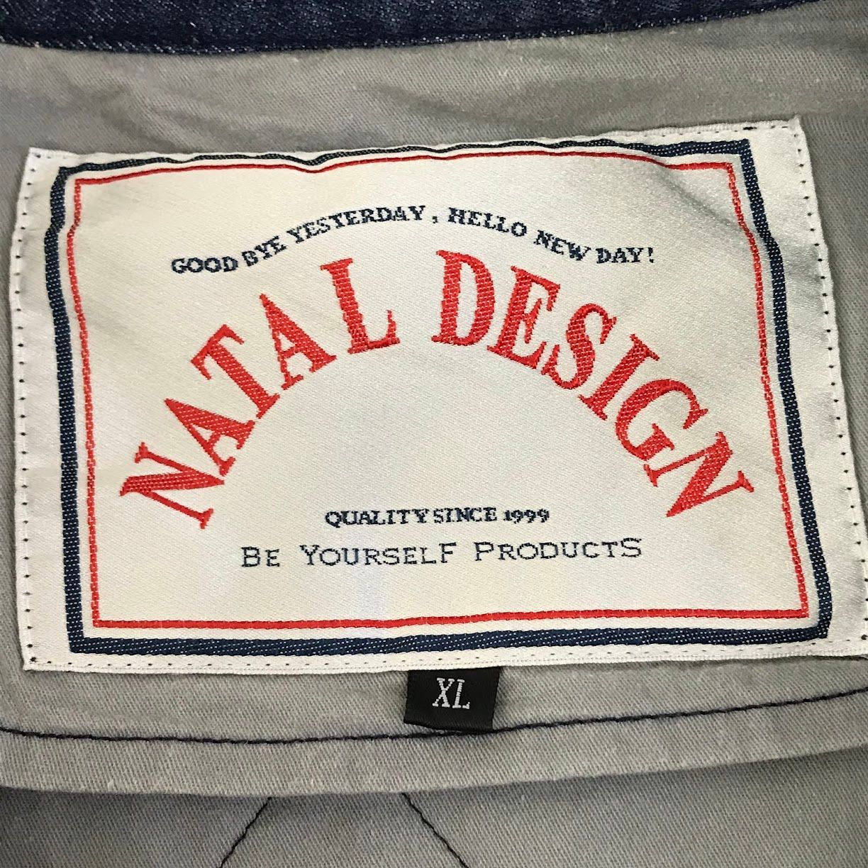 倉吉店】 中古 NATAL DESIGN | ネイタルデザイン デニム キルティング 