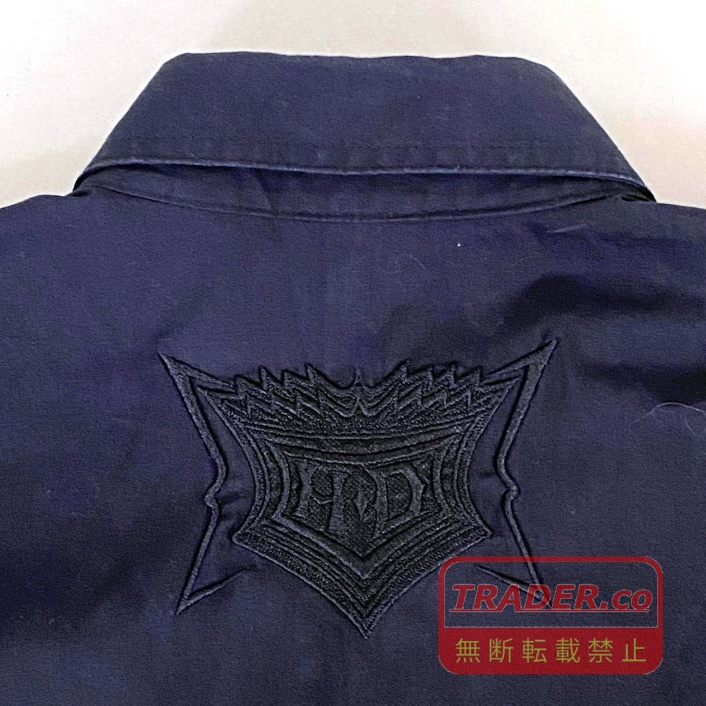 03w27325 Harley-Davidson ハーレーダビッドソン 刺繍 黒 ブラック