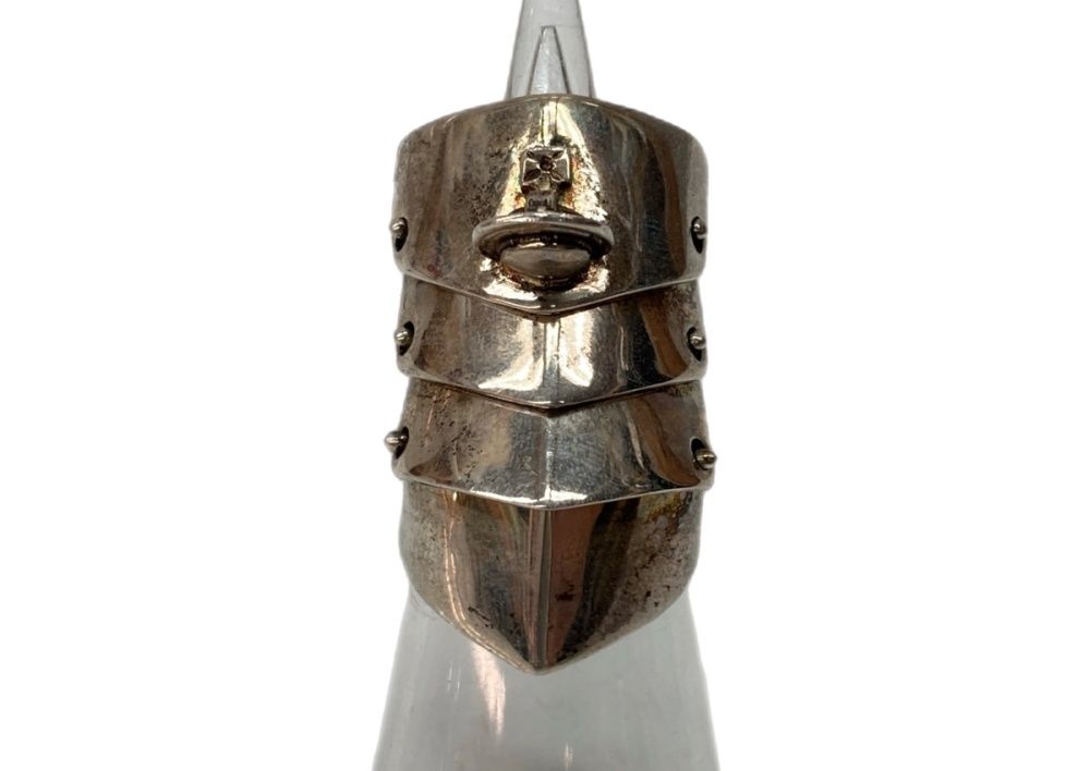 ダイス DICE Armor Ring アーマー リング ナックル 関節リング ジュエリー 指輪 925 銀 メンズジュエリー 指輪・リング ロゴ シルバー 104A-120