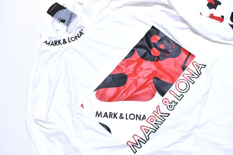 定価2万9700円】新品 MARK & LONA Cray Mock Neck Shirts 48 MLM-4A