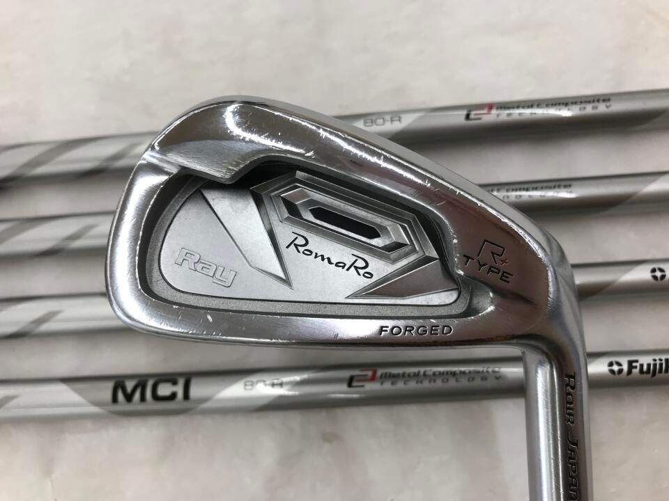 ロマロ　Ray TYPE R PLUS　MCI 80　Rフレックス　アイアンセット　中古　ゴルフドゥ！荒川沖店【最短即日発送】