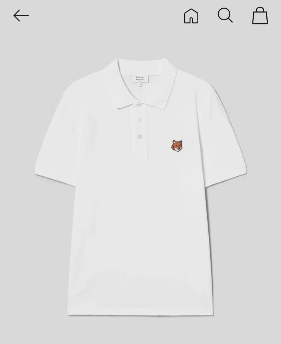 メゾンキツネ カラーTシャツ XXL