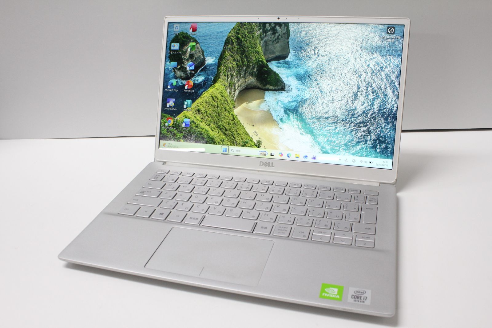 【現状品/中古ノートPC】Dell〈Inspiron 7391〉第10世代Core i7/SSD512GB/メモリ8GB ④