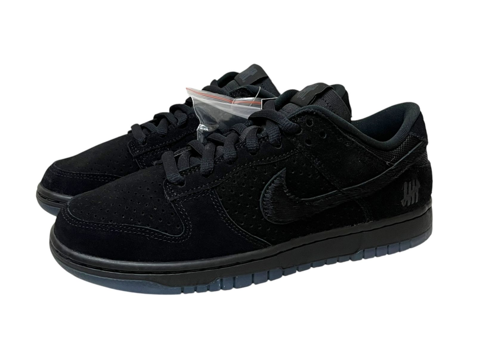 NIKE (ナイキ) × UNDEFEATED Dunk Low SP ダンクロー ローカットスニーカー DO9329-001 25.5cm US7.5 ブラック メンズ/199