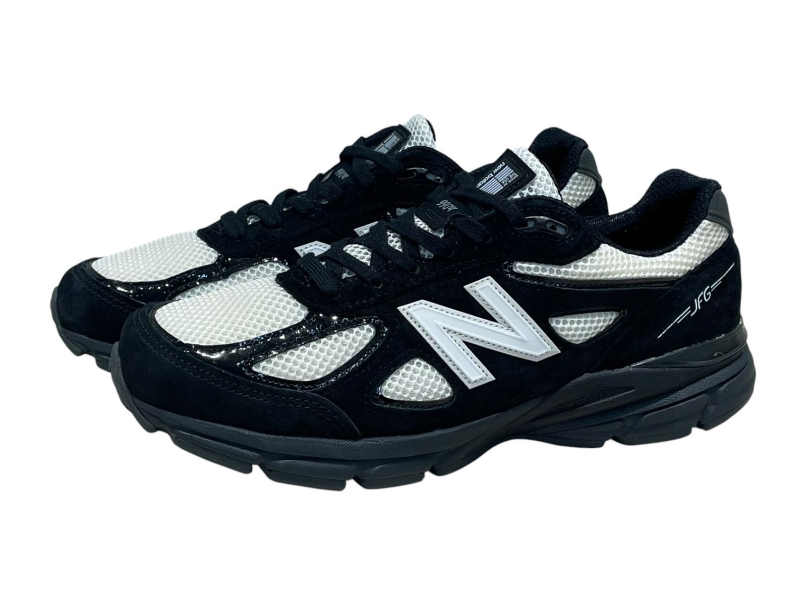 NEW BALANCE (ニューバランス) × Joe Freshgoods ジョーフレッシュグッズ 990V4 ローカットスニーカー U990JS4 27.5cm US9.5 ブラック×ホワイト メンズ/199