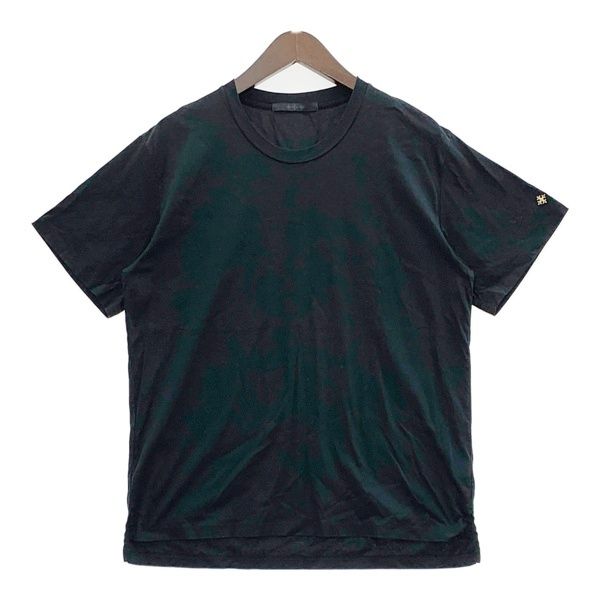 TATRAS タトラス Tシャツ カットソー 半袖 刺繍 無地 LTCS20S8094-M ビジネス 通勤 シンプル メンズ サイズ01 ブラック トップス DM19430■