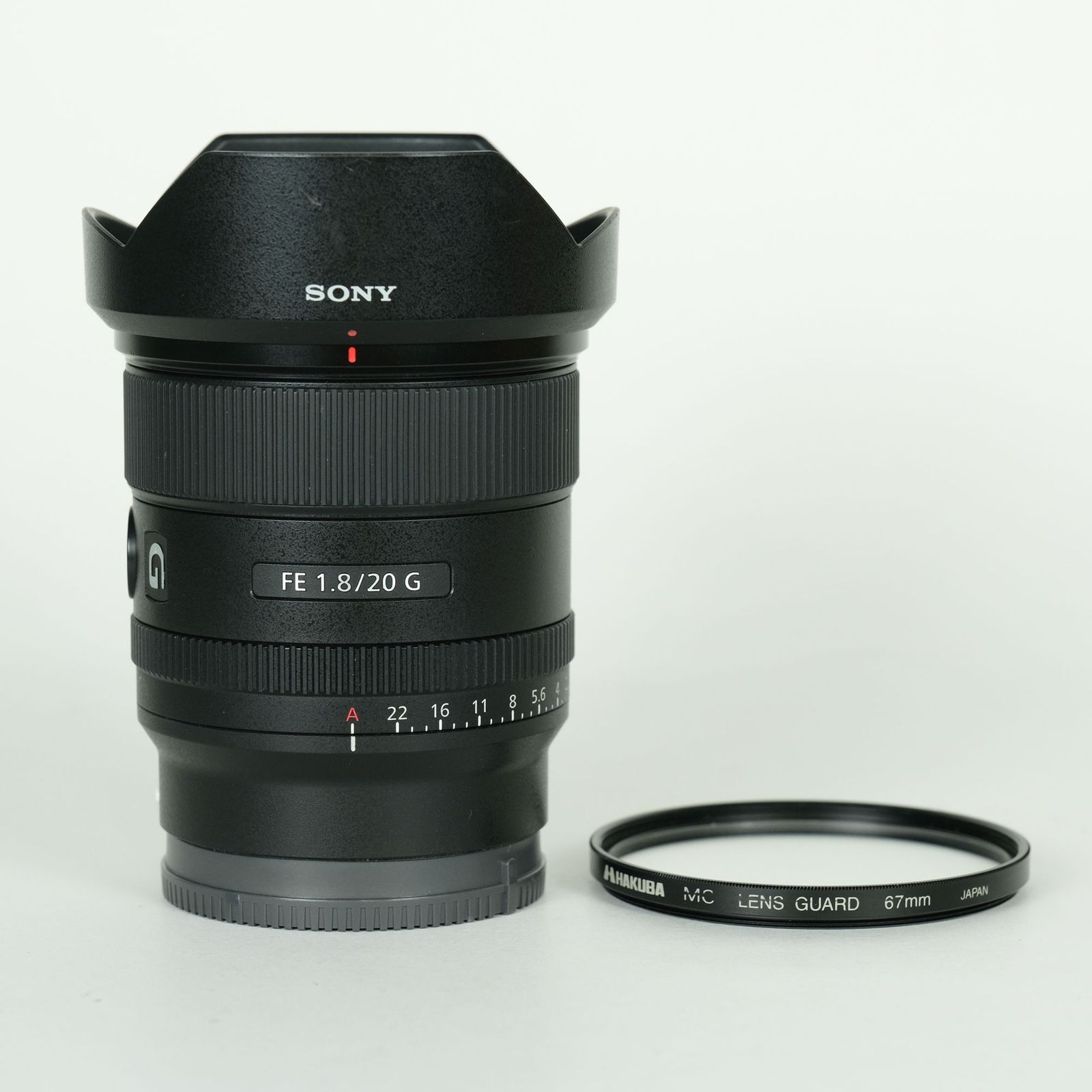 [良品 | フィルター付] SONY FE 20mm F1.8 G SEL20F18G | SONY Eマウント