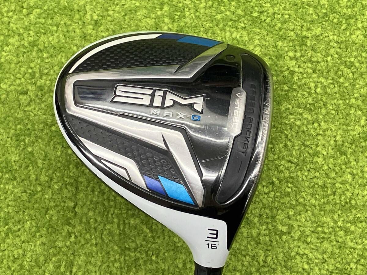 TaylorMade テーラーメイドSIM MAX-D フェアウェイ TOUR AD GT-5 フレックス不明 3W16°