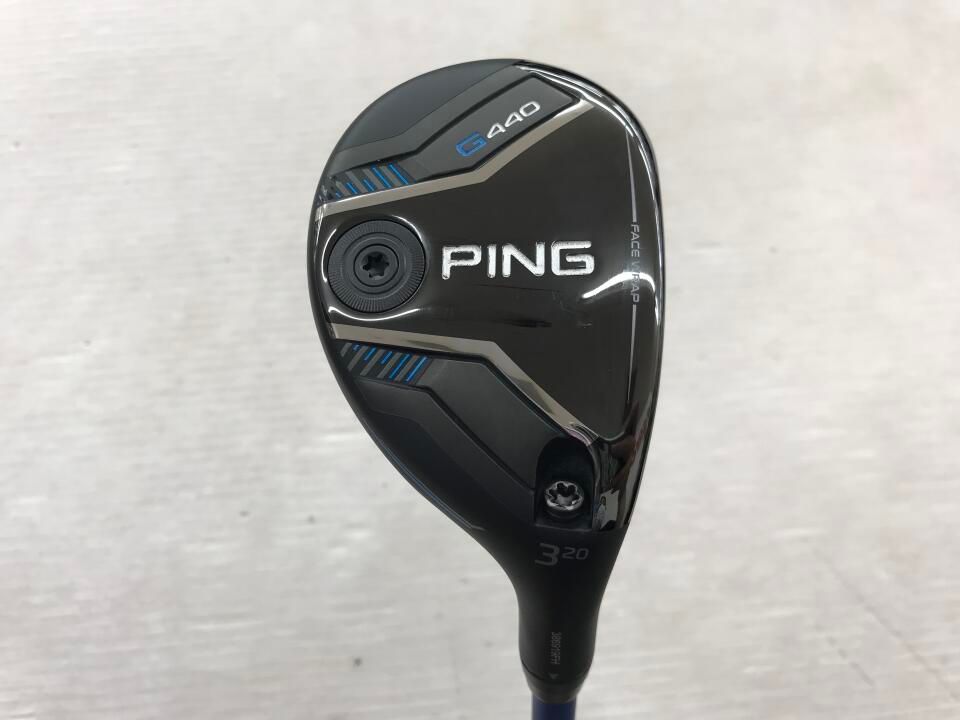 ピン G440 20度 24 VENTUS BLUE HB 8 Xフレックス ユーティリティ 中古