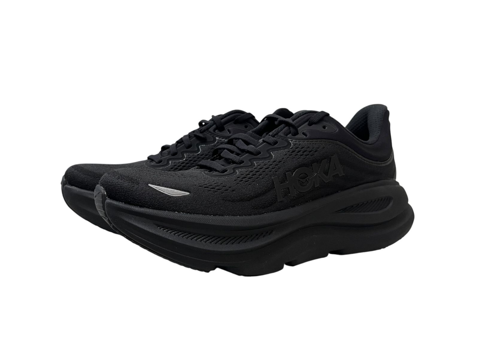 HOKA ONE ONE (ホカオネオネ) BONDI 9 ボンダイ ローカットスニーカー 1162011 26cm US8D ブラック メンズ/199