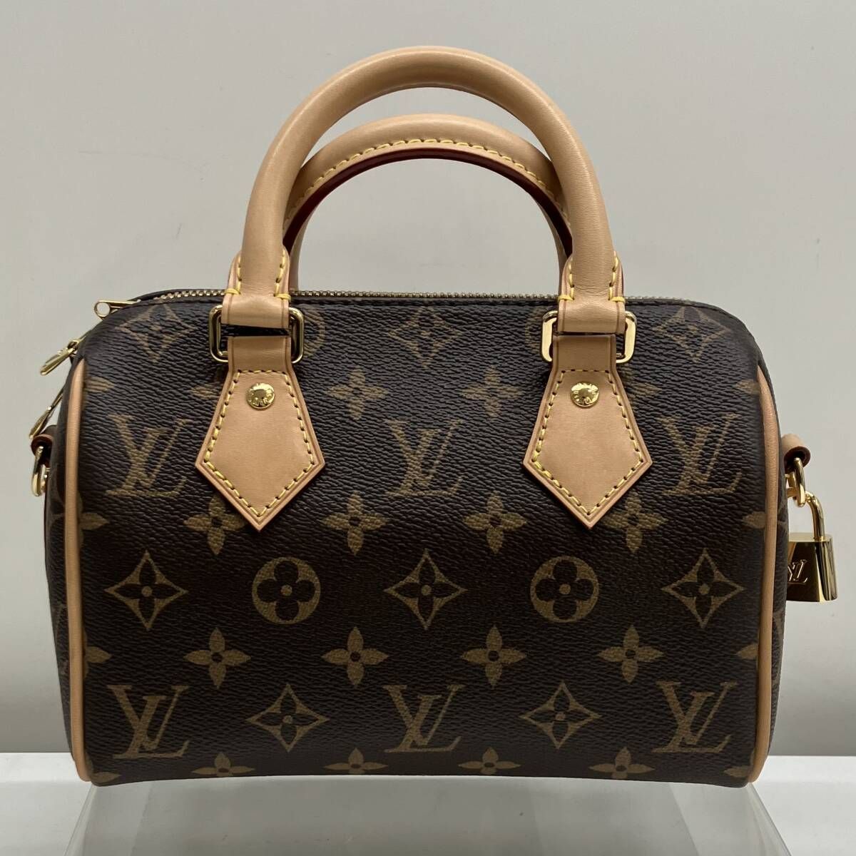 LOUIS VUITTON モノグラム スピーディ バンドリエール20 機番無し ボストンバッグ ショルダー欠品
