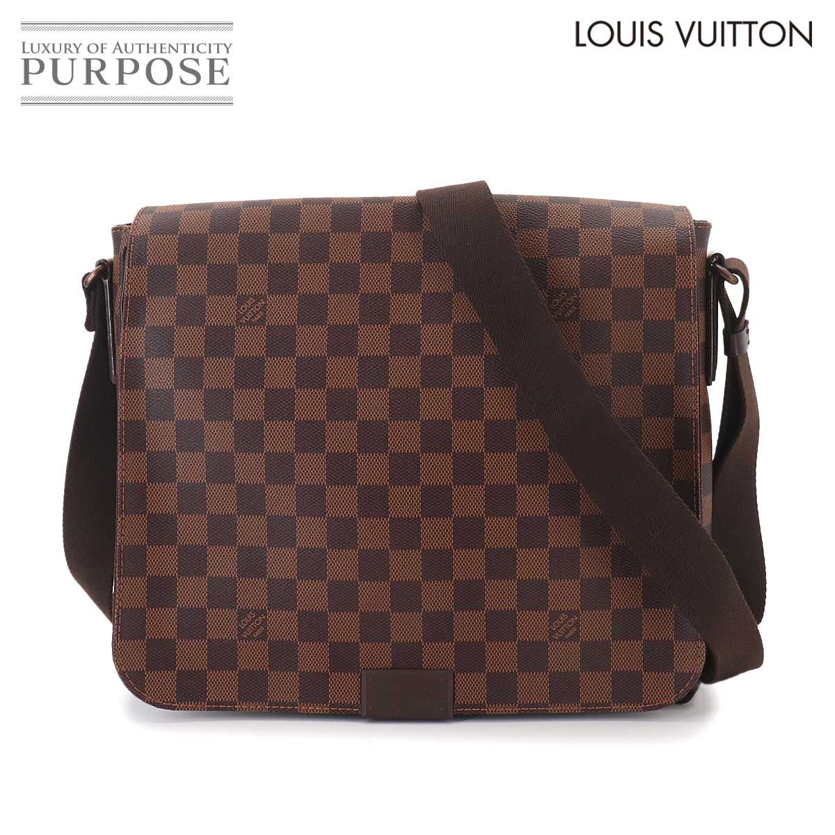 新品同様 ルイ ヴィトン LOUIS VUITTON ダミエ ディストリクト MM
