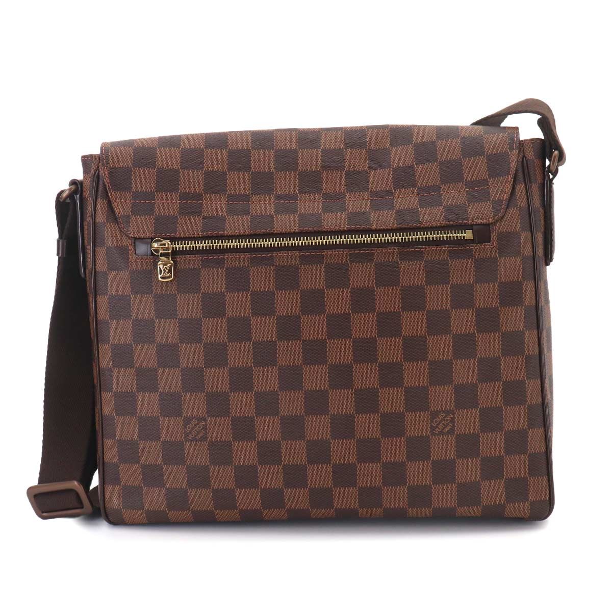 新品同様 ルイ ヴィトン LOUIS VUITTON ダミエ ディストリクト MM 