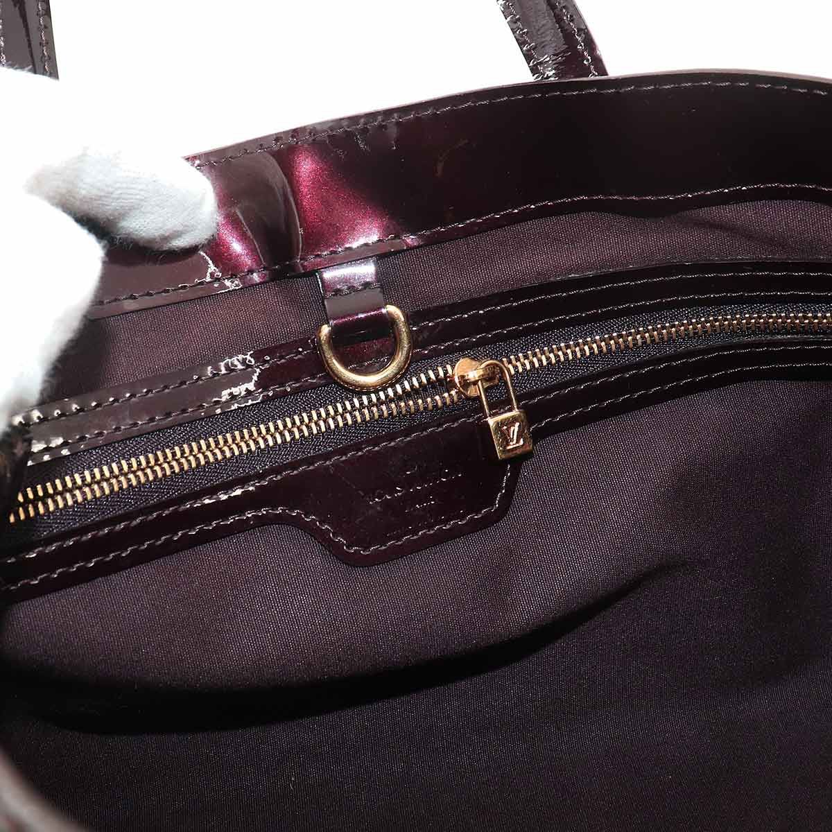 ルイ ヴィトン LOUIS VUITTON モノグラム ヴェルニ ウィルシャー PM 