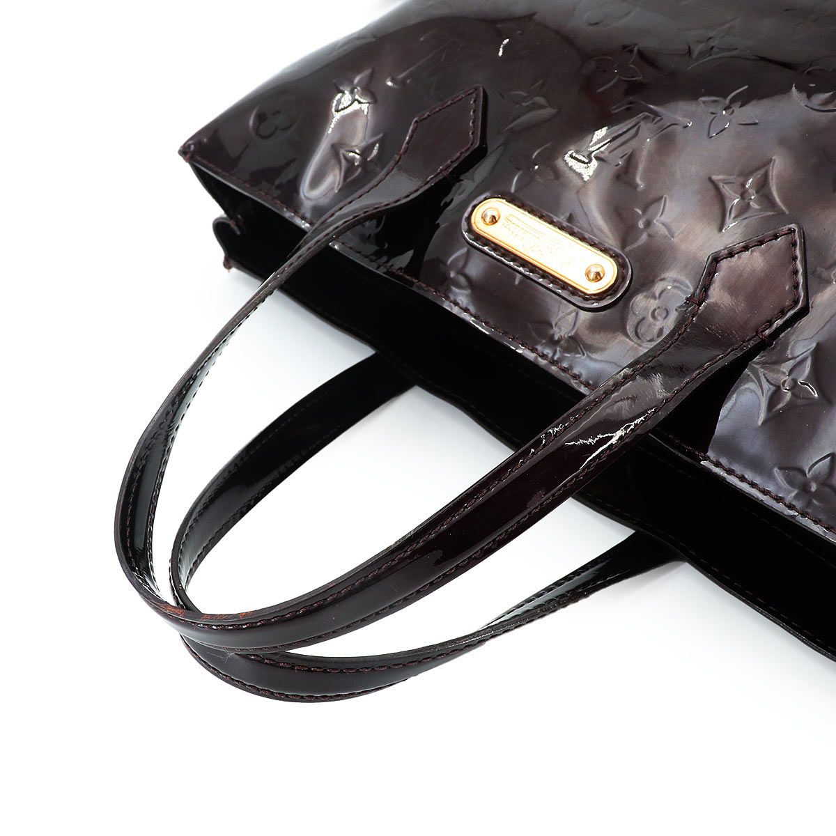 ルイ ヴィトン LOUIS VUITTON モノグラム ヴェルニ ウィルシャー PM