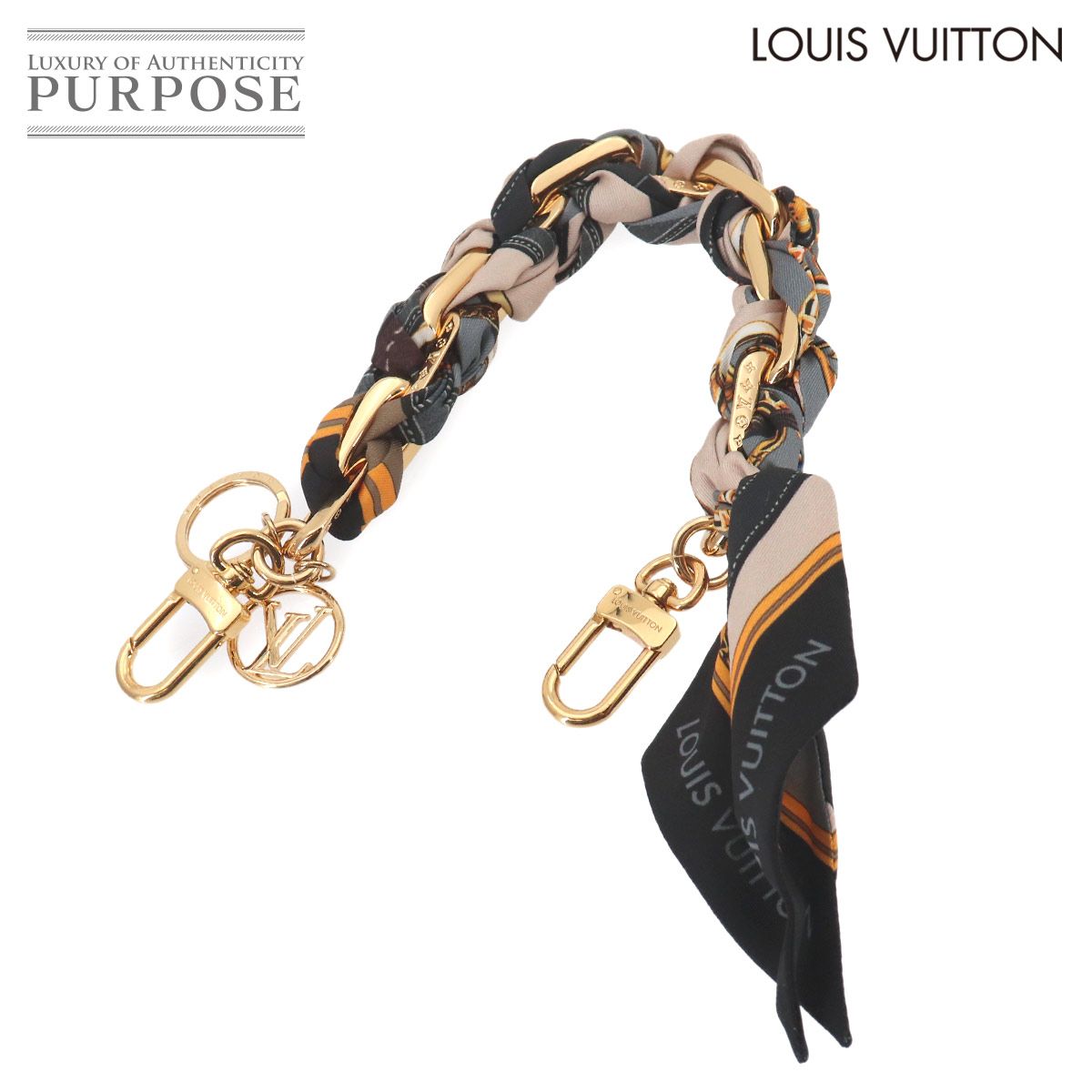 新品同様 ルイ ヴィトン LOUIS VUITTON LVサークル バッグチャーム