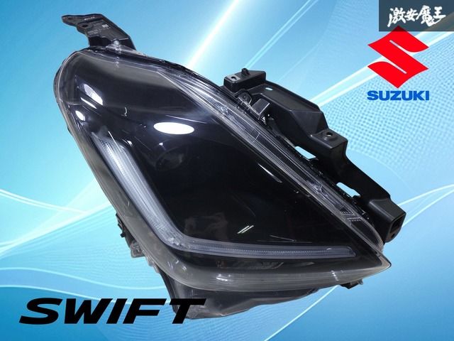 【レンズ綺麗】スズキ純正 ZCEDS ZCDDS ZDEDS ZDDDS スイフト LED ヘッドライト ヘッドランプ 右 右側 運転席側 刻印 SC STANLEY W7087