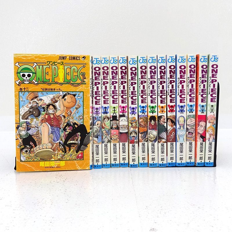 ワンピース 初版 まとめ売り 14冊 三重店】ONE PIECE ワンピース 初版 12～14巻 16～26巻 計14冊まとめ