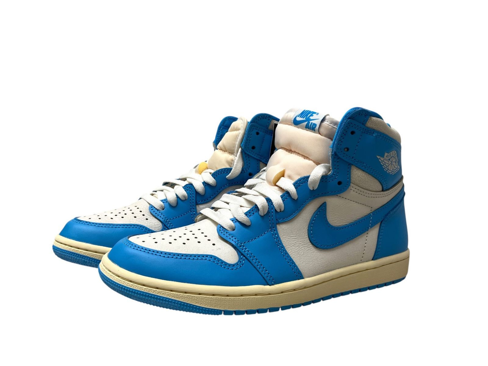 NIKE (ナイキ) Air Jordan 1 Retro High OG エアジョーダン レトロハイ ハイカットスニーカー DZ5485-402 26cm US8 ホワイト×ブルー メンズ/199