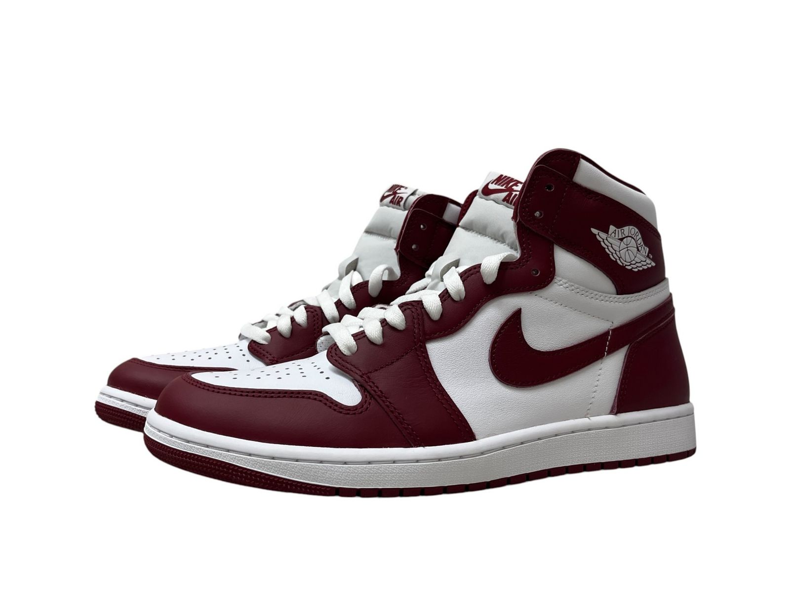 NIKE (ナイキ) Air Jordan 1 Retro High OG エアジョーダン レトロハイ ハイカットスニーカー DZ5485-160 28.5cm US10.5 ホワイト×レッド メンズ/199